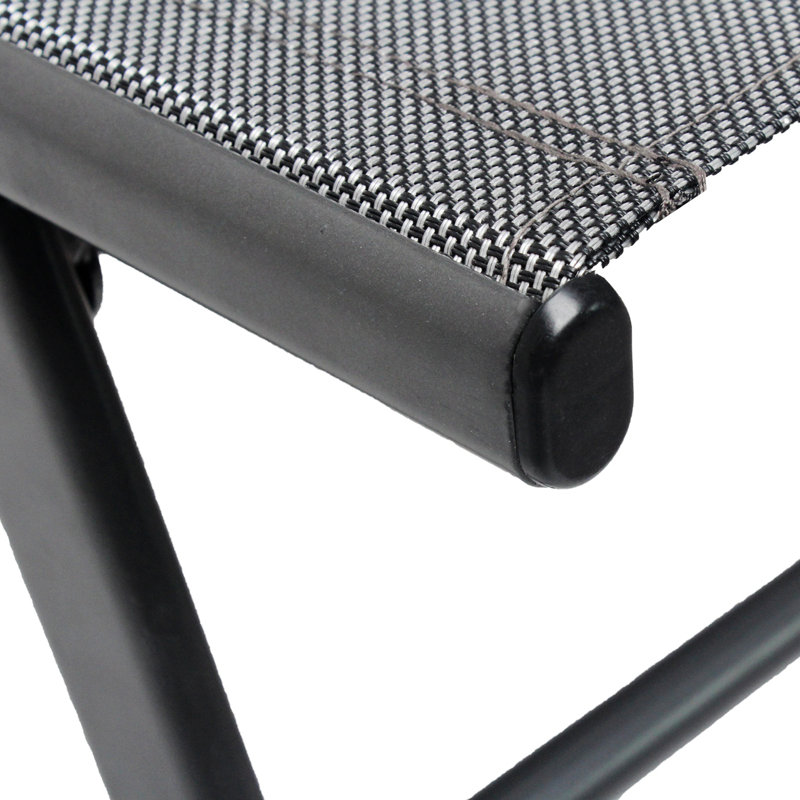 Jayde Outdoor Steel Chaise Lounge