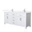 Beckett 72" Freestanding Double Bathroom Vanity with Quartz Top-1246015809-1246015814-1246015813