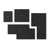Picture Frame - Set of 4 with Mat-50350745