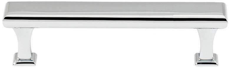 Poignée barre Manhattan, Chrome poli, 3 1/2"