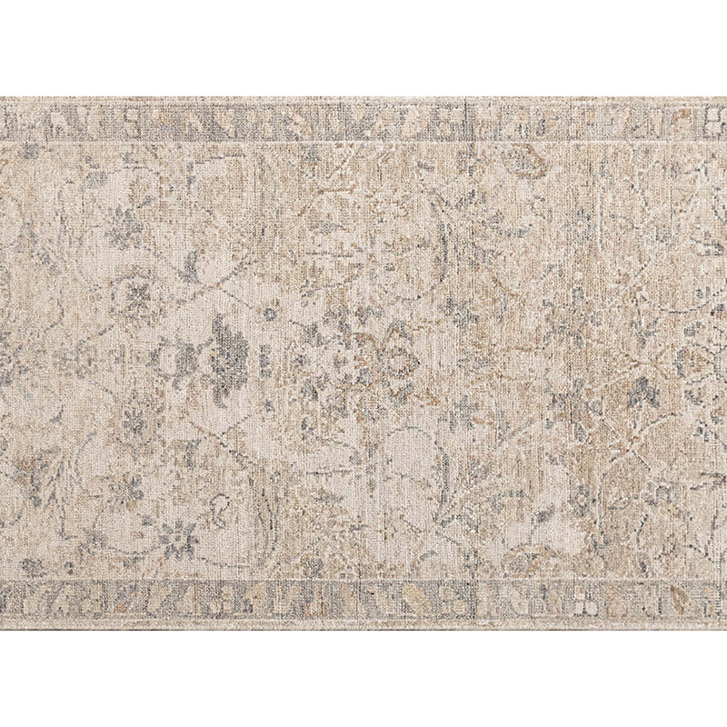 Tapis noué à la main, Tapis de couloir 2 pi 6 po x 8 pi