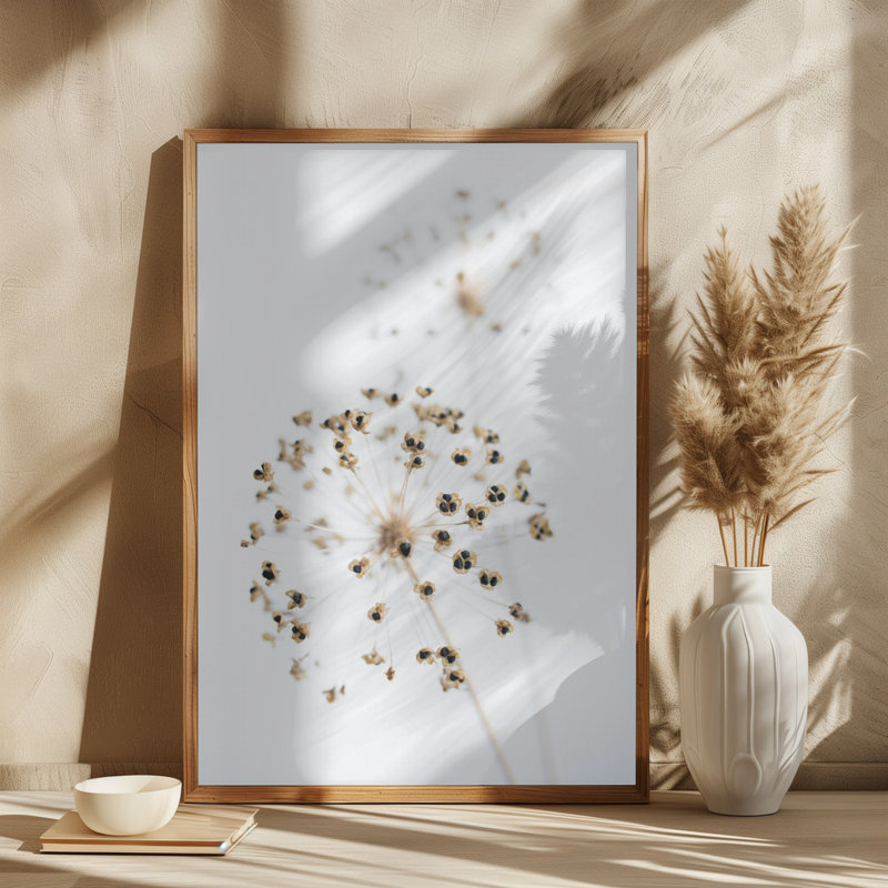 Dried Flower_2, 76.2 cm H x 50.8 cm W