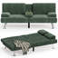 Canapé convertible en tissu d'ameublement 65 po Preas-2033720307