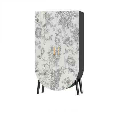 Modern Double-Door Wardrobe Storage Cabinet