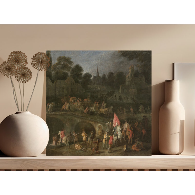 Kamp Wrapped Canvas Print Set, 32x32