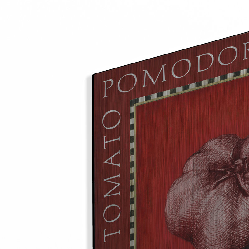 Winston Porter «Légume classique 2» par Art Licensing Studio, art mural en métal, H 24 po x l 24 po