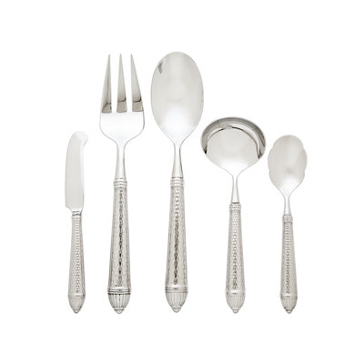Raffaello 5 Piece Stainless Steel Hostess Set
