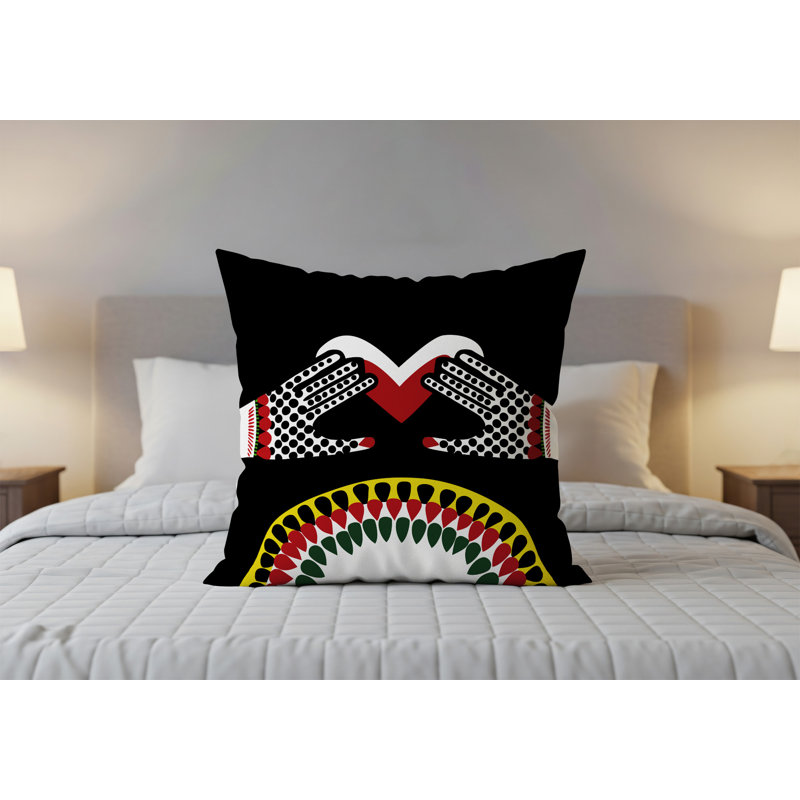 Love You  Square Throw Pillow, 16x16