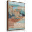 Turquoise Cliff Wall I - Toile encadrée multi-pièces-1608336372-1608336378