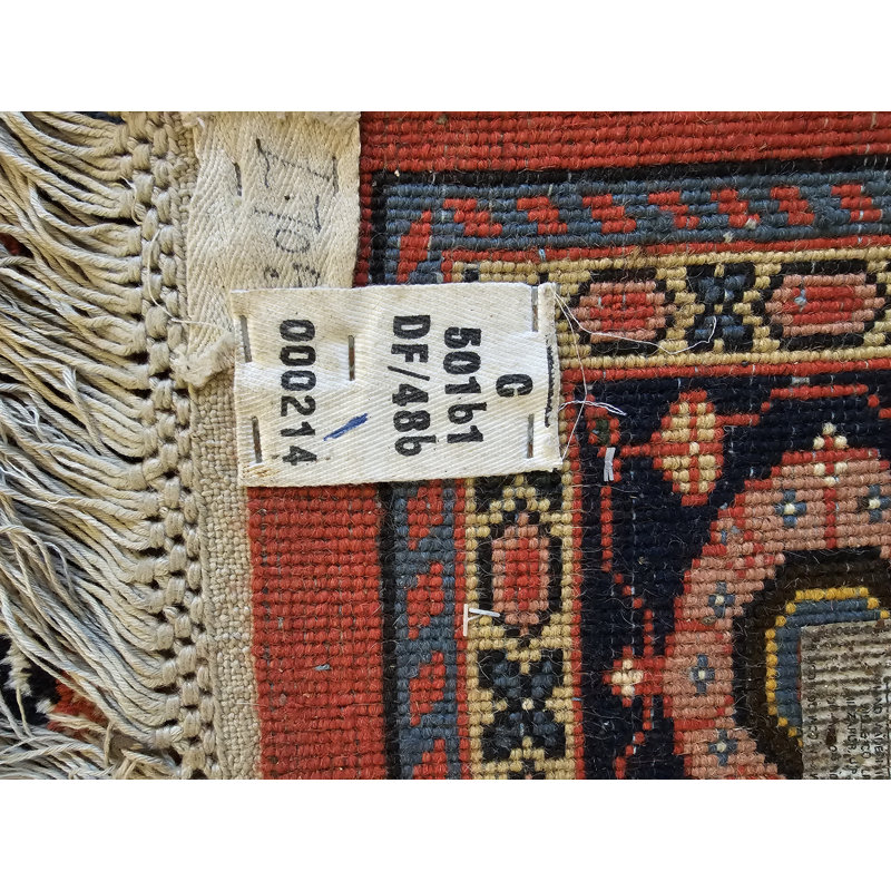 One-of-a-Kind Carloz Red Rug