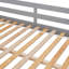 Lit mezzanine avec échelle en bois massif-1296507190