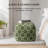 Marta 20" Dark Green Upholstered Pouf Ottoman-117292801