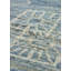 Tapis bleu / beige nouvel âge marocain 13 pi 5 po x 15 pi 10 po Moroccan Farm