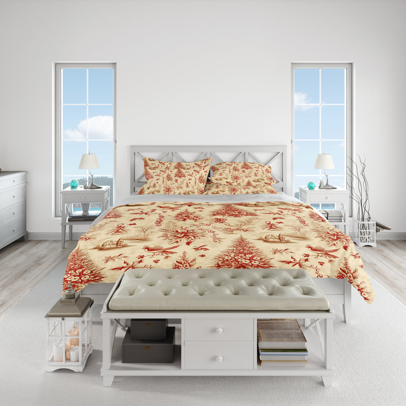 Duvet Cover, Twin Duvet Cover + 1 Queen Shams