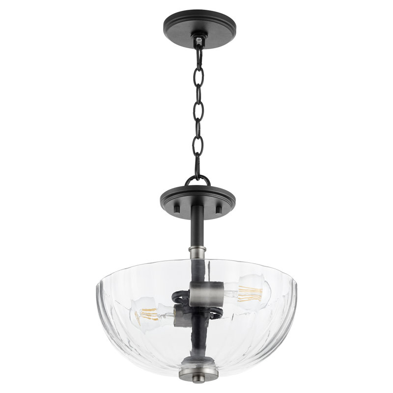 Nerissa 2 - Light Single Pendant, Satin Nickel