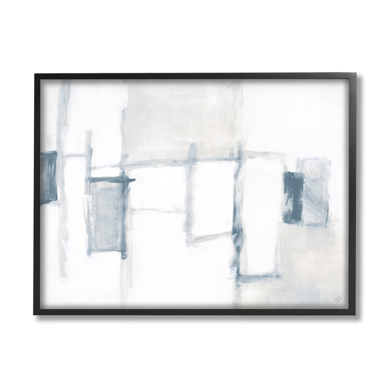 Arrangement giclée à motif géométrique doux et moderne par Lanie Loreth, H 11 po x l 14 po x P 1,5 po