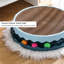 Jouet à griffer rond pour chat, coussin à griffer pour chat avec ballon, jouet interactif pour jouer à la souris avec ballon, planche à gratter pour chat-937208291