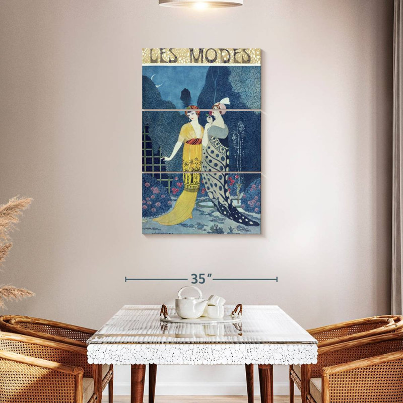 Shuttleworth Les Modes, 45" H x 28" W