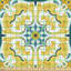 Hollhurst Swirling Botanical Inspired Motif Fabric
