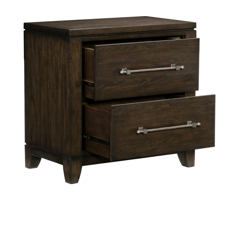Table de chevet 2 tiroirs Blayke