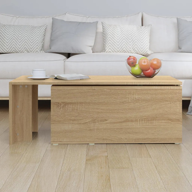Table basse Aldos, Chêne sonoma