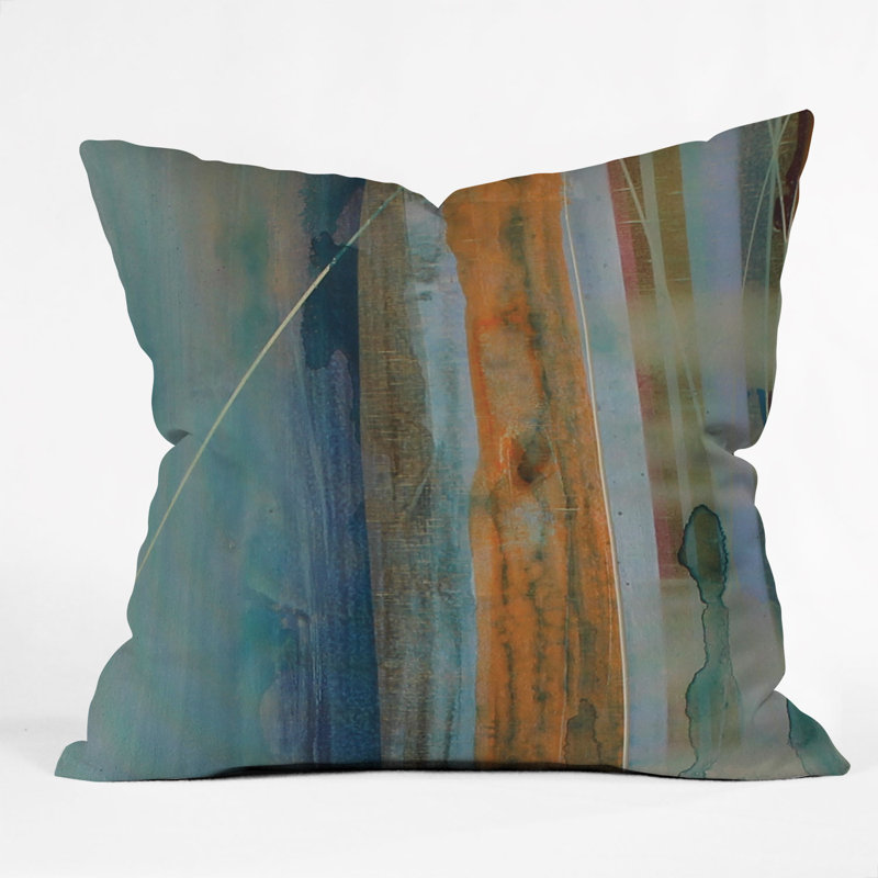 Coussin décoratif intérieur / extérieur Kent Youngstrom Water, 18 po x 18 po