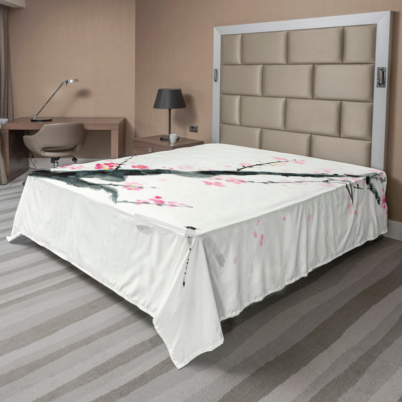 Drap plat Ambesonne, Drap plat pour très grand lit californien