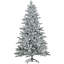 Arbre de Noël artificiel pin enneigé avec 616 branches de cèdre réalistes-706374785-706374784