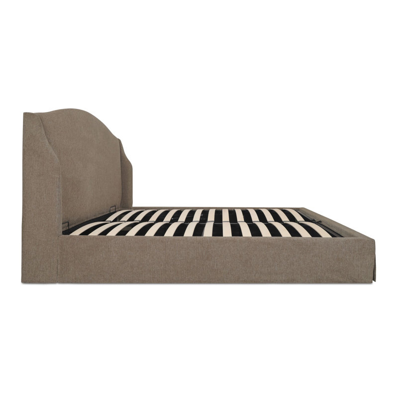 Weston King Storage Bed Cream, Brown, King
