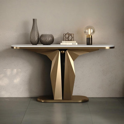 Console de style italien simple et luxueuse