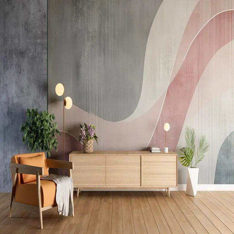 Soft Blush Wave, 108" L x 192" W