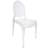 Resin Oval Back Armless Sophia Chair, 3 Chair Bundle by Chivari-108971176