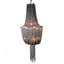 Lustre à niveaux 12 niveaux en métal noir Casetta-270151012-306876638