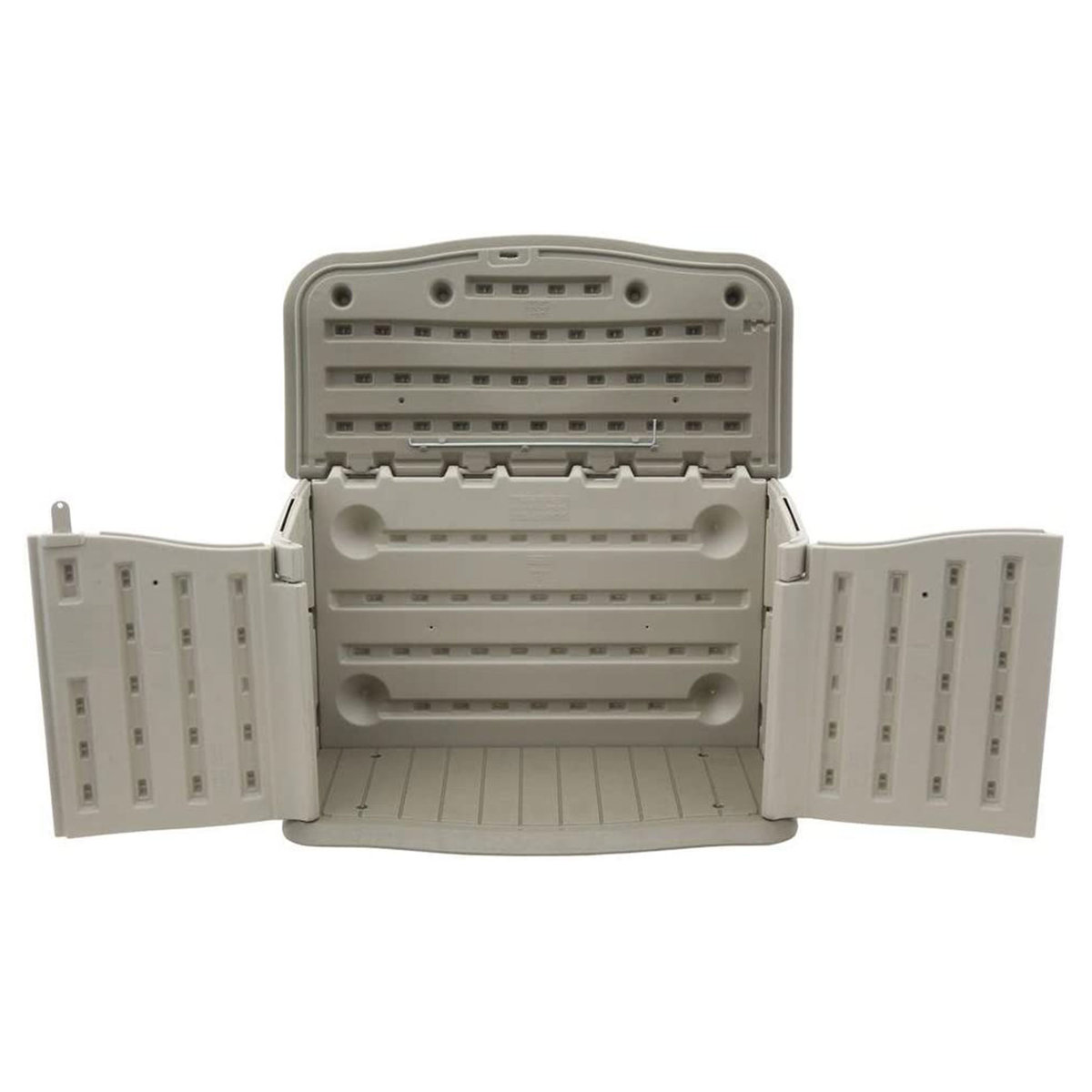 4 ft. W x 2 ft. D Plastic Horizontal Garbage Shed