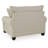 Asanti Upholstered Accent Chair with Ottoman