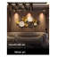 Luxury-lite ironwork round wall hanging decoration piece