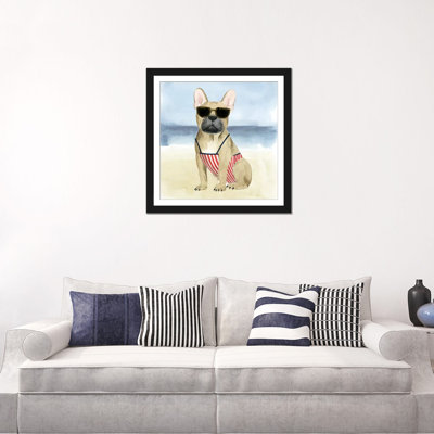 « hot dog i », impression sur toile