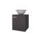 Meuble-lavabo avec lavabo intégré Wengue-2000612782