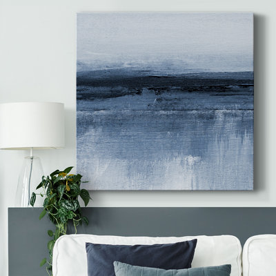 Severn In Cyan I sur impression sur toile
