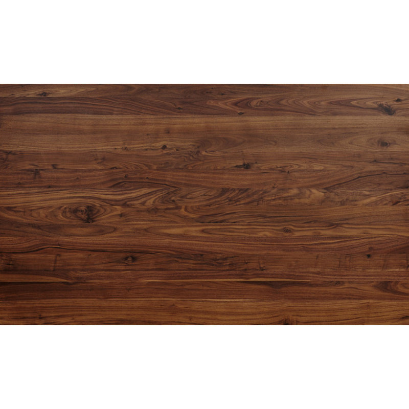 Arrighetto Extendable Walnut Solid Wood Dining Table