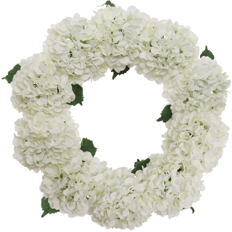 White 17 inch Wreath