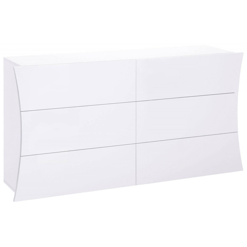 Gilad 146 cm W Chest of 3 Drawers