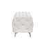 Banc repose-pieds capitonné