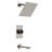 AquaSpa Shower Faucet Set with Tub Spout, 8-Inch Rain Shower Head with Valve-90660402
