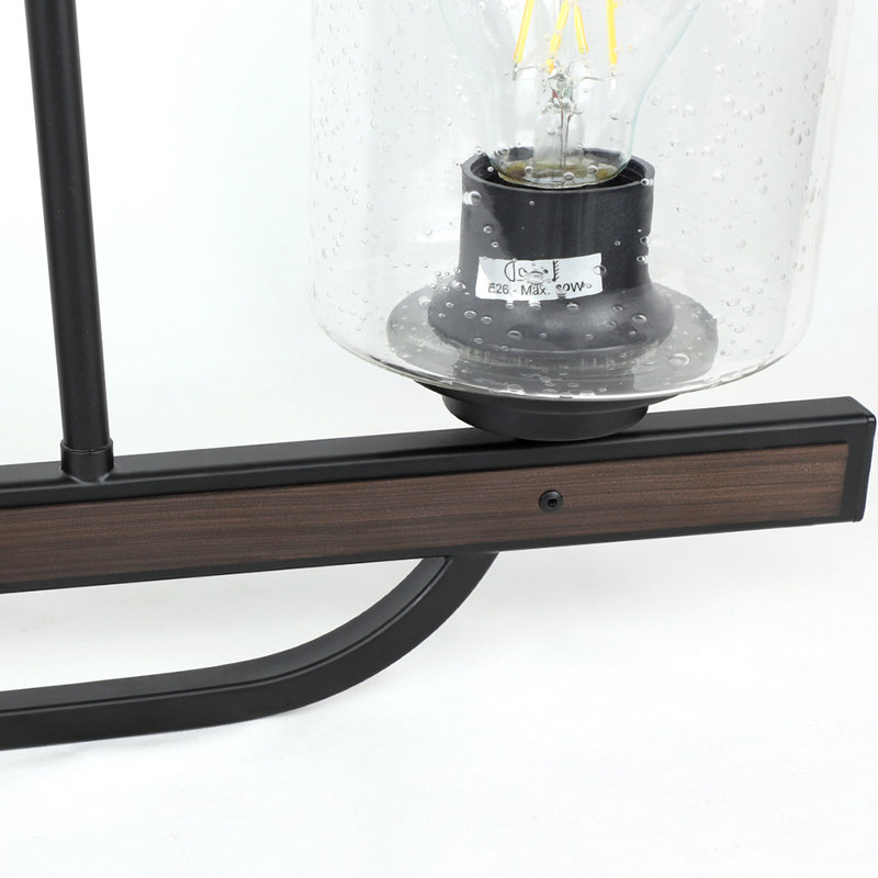 Luminaire suspendu pour îlot de cuisine 3 lumières Finan