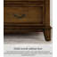 Armoire de rangement en bois massif de style américain