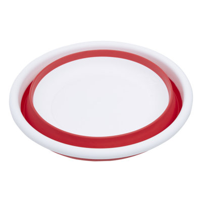 Nava Collapsible Round Washing up in Sink Dish Rack
