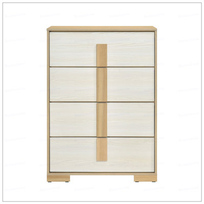 Contemporary and 4-Drawer Storage Chest Wooden Bedroom Furniture