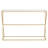 Sabrina 45'' Glass Top Console Table-241436407