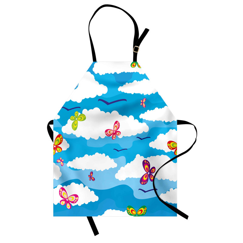 No Pattern Bib Apron